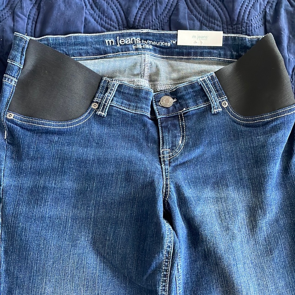 Maurice’s maternity jeans